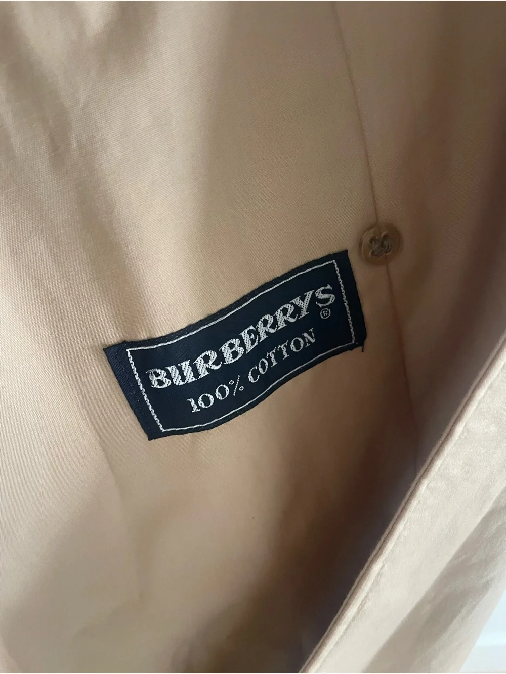 Burberry Classic Woman's Trench Coat/ khaki Tan Long 6 - Picture 7 of 16